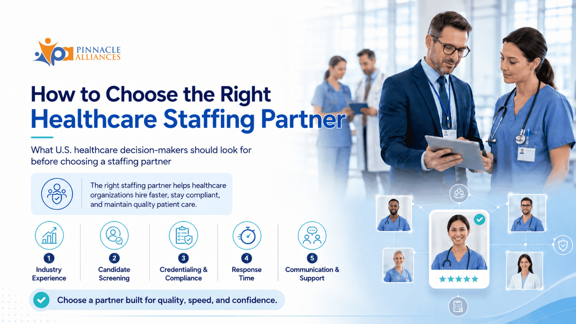 How to Choose the Right Healthcare Staffing Partner in the United States