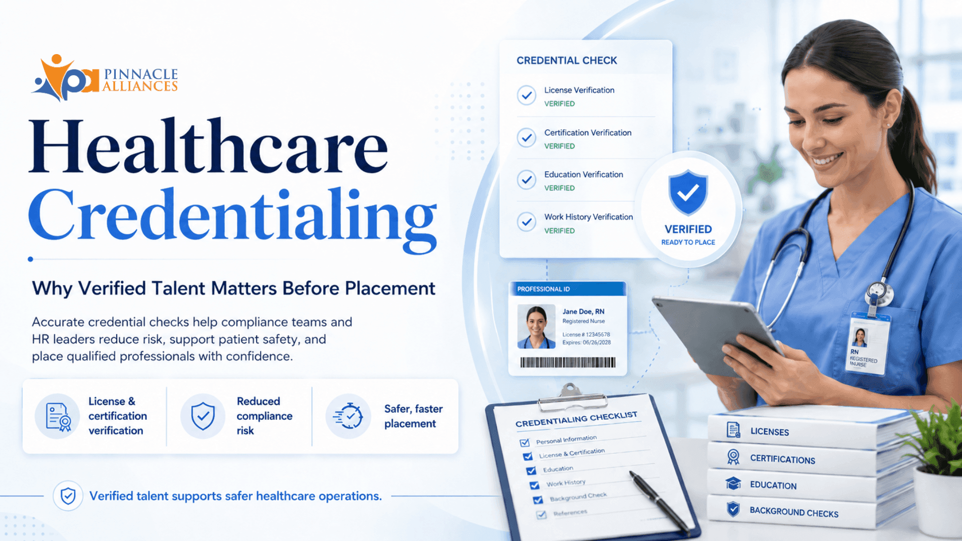 Healthcare Credentialing: Why Verified Talent Matters Before Placement